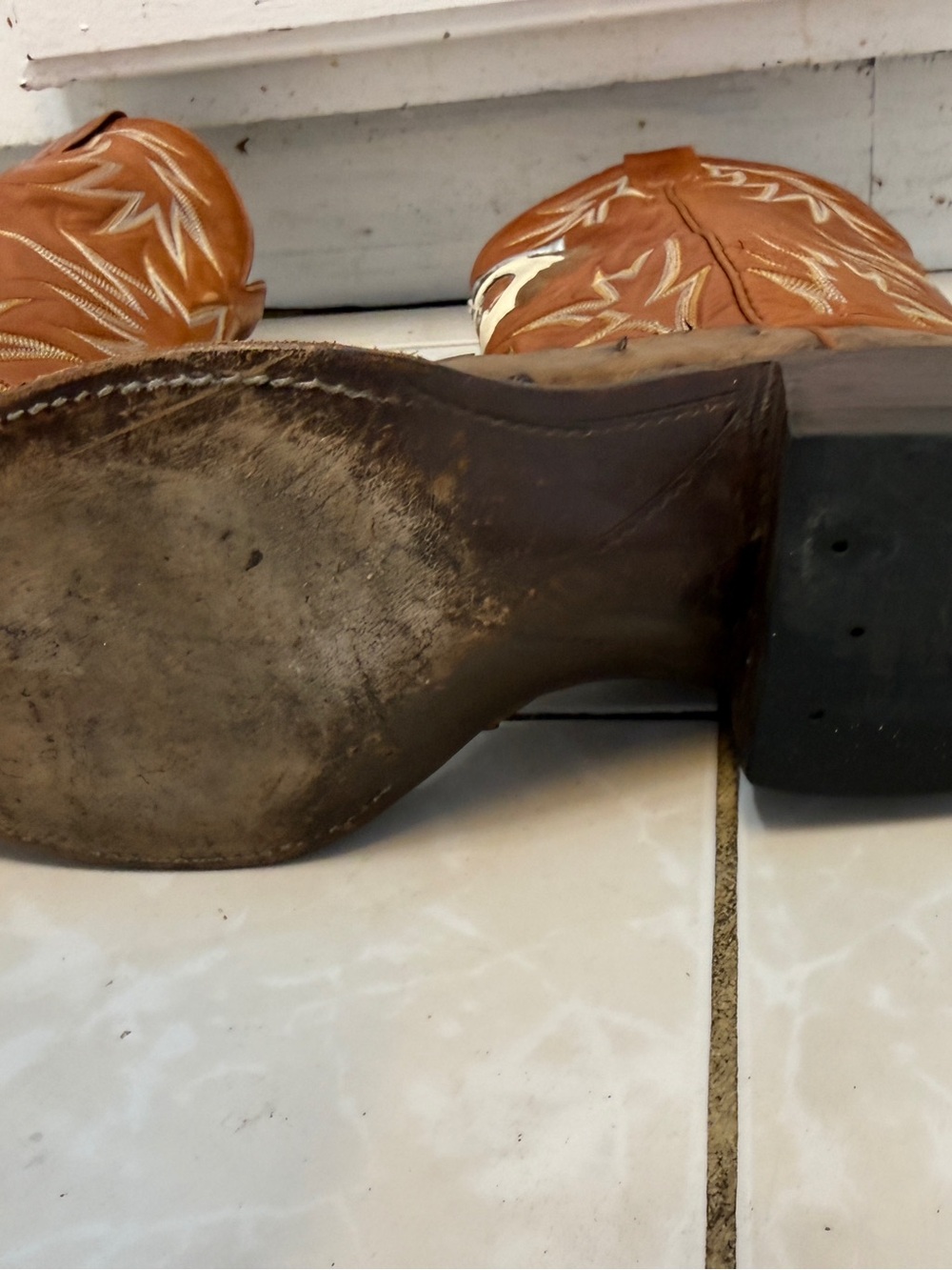 Gary Tucker Custom Ostrich Taz Cowboy Boots Approx 10.5 - Picture 4 of 16